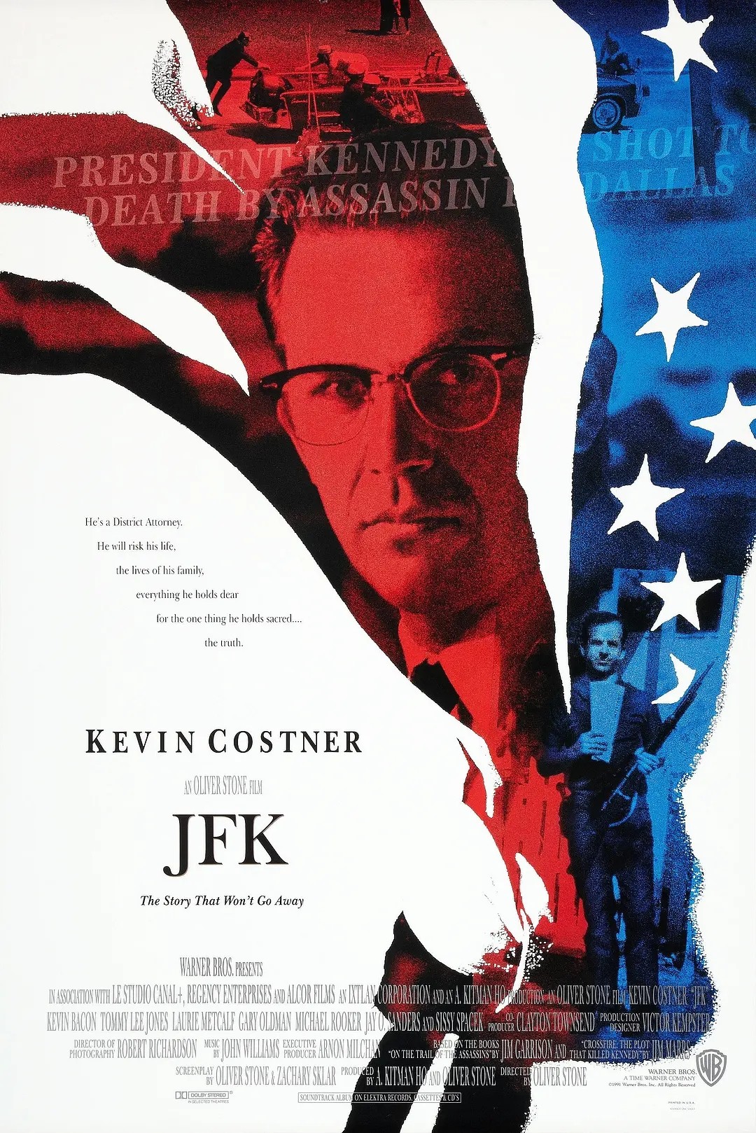 《刺杀肯尼迪 JFK》(1991) 导演剪辑版 4K 国英双语 外挂中字 【30.1G】 - 奥利佛·斯通重审历史悬案，探寻肯尼迪遇刺背后的惊天阴谋