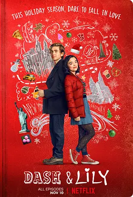 《达奇与莉莉》Dash & Lily (2020) 【爱情/喜剧/美国】全1季 1080P 4.23G 纽约圣诞奇缘 | 笔记本传情的浪漫邂逅
