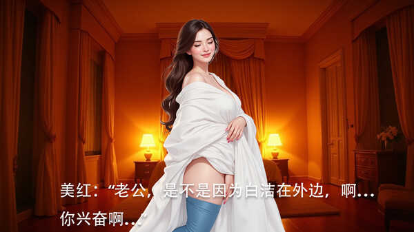 《少妇白洁》v0.505 (2021) 【互动小说/剧情/国产】免安装中文版 526.2MB | 同名小说改编的沉浸式情感冒险