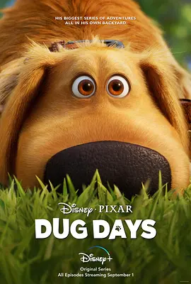 《小逗的日子》Dug Days (2021) 【皮克斯温馨短剧】 小逗的后院新冒险 | 狗狗眼中的郊区奇遇