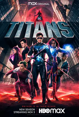 《泰坦》1-4季 Titans (2018-2022) 【动作/科幻/犯罪/美国】全1-4季 1080P 60.6G DC暗黑英雄集结 | 暴力与救赎的超级英雄史诗